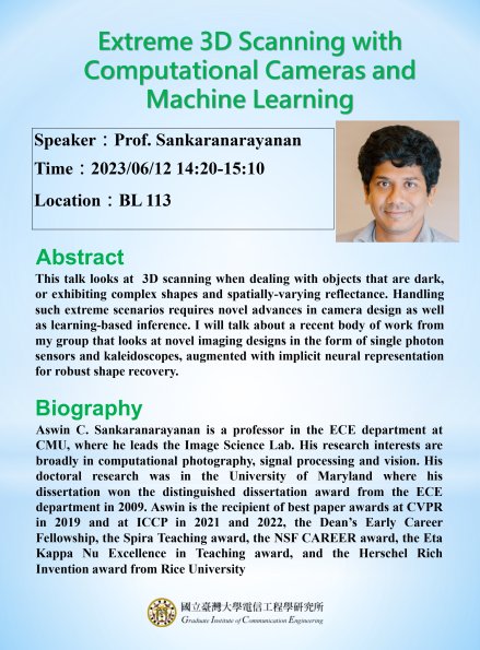 20230612 Prof. Sankaranarayanan